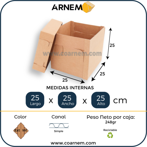 Caja Pastel Base-Tapa