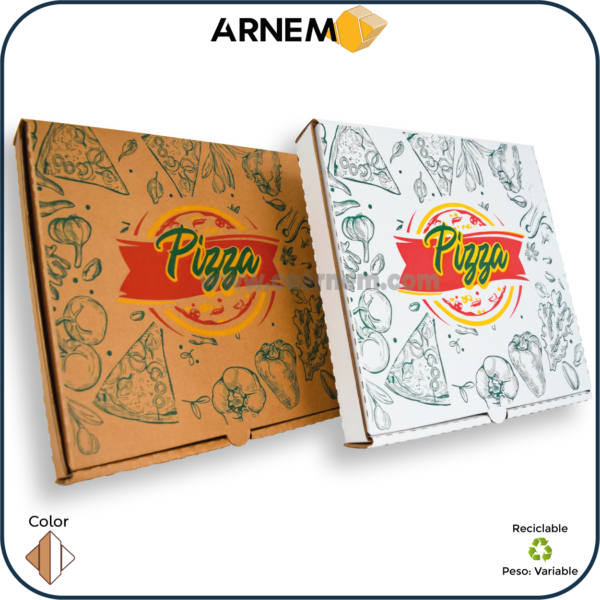 Cajas Pizza Impresión Genérica