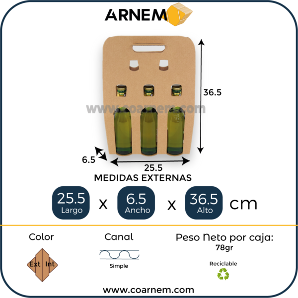 Estuche 3 Botellas
